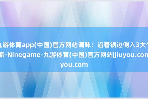 九游体育app(中国)官方网站调味：沿着锅边倒入3大勺醋-Ninegame-九游体育(中国)官方网站|jiuyou.com