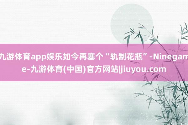 九游体育app娱乐如今再塞个“轨制花瓶”-Ninegame-九游体育(中国)官方网站|jiuyou.com